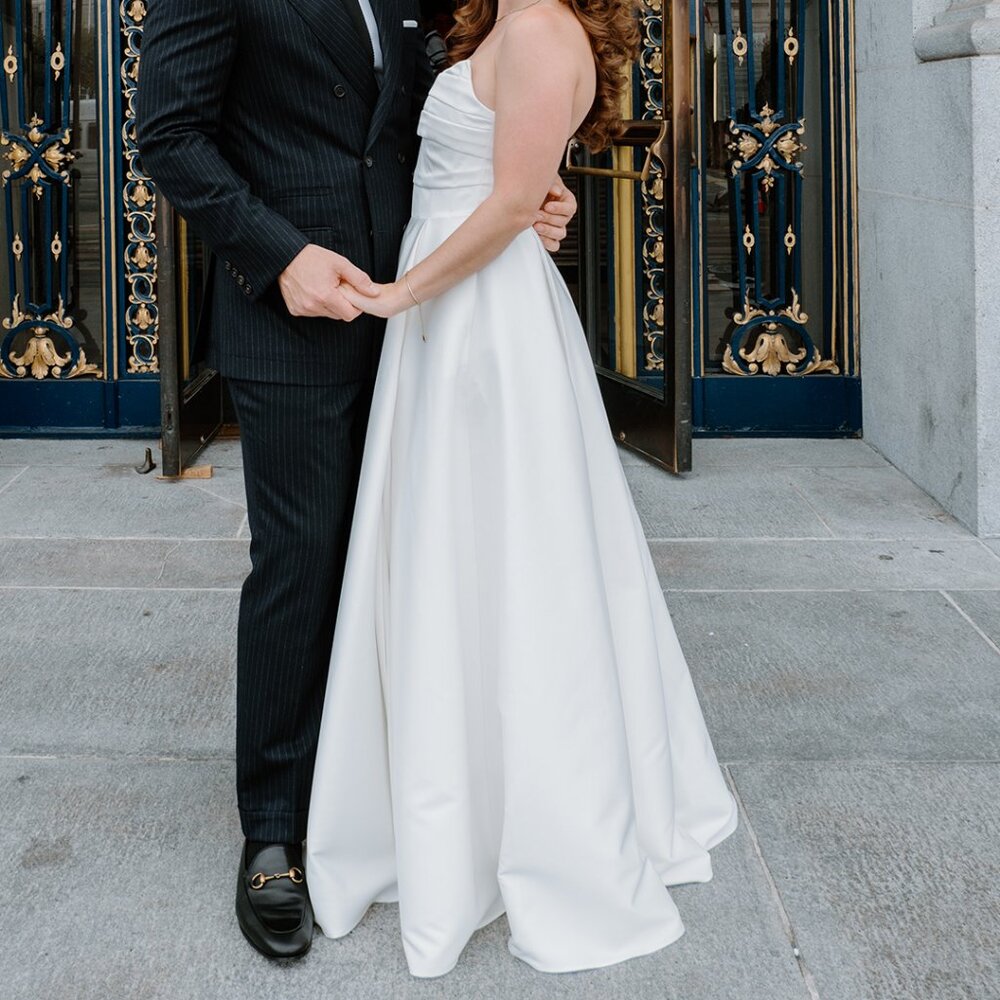SAU LEE x Revolve Heidi Gown in White - Size 4 - Picture 2 of 5